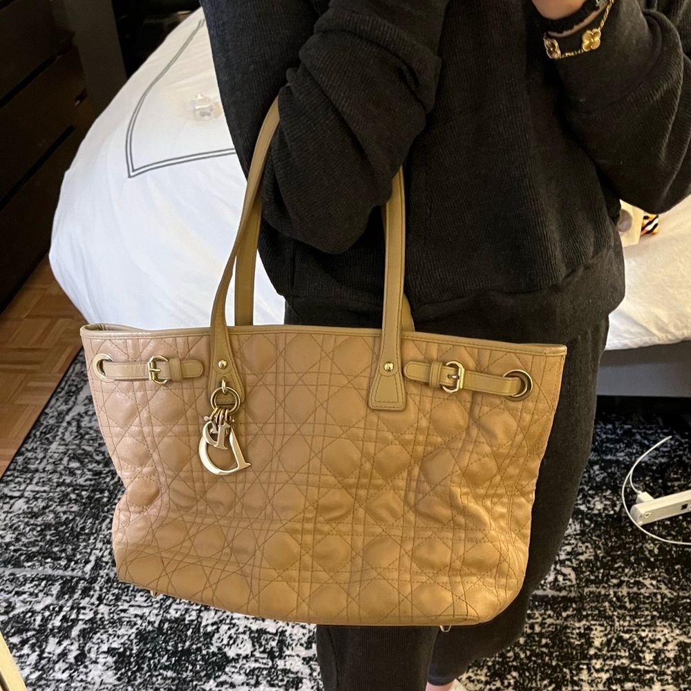 Dior Panarea Cannage Tote - Picture 1 of 7